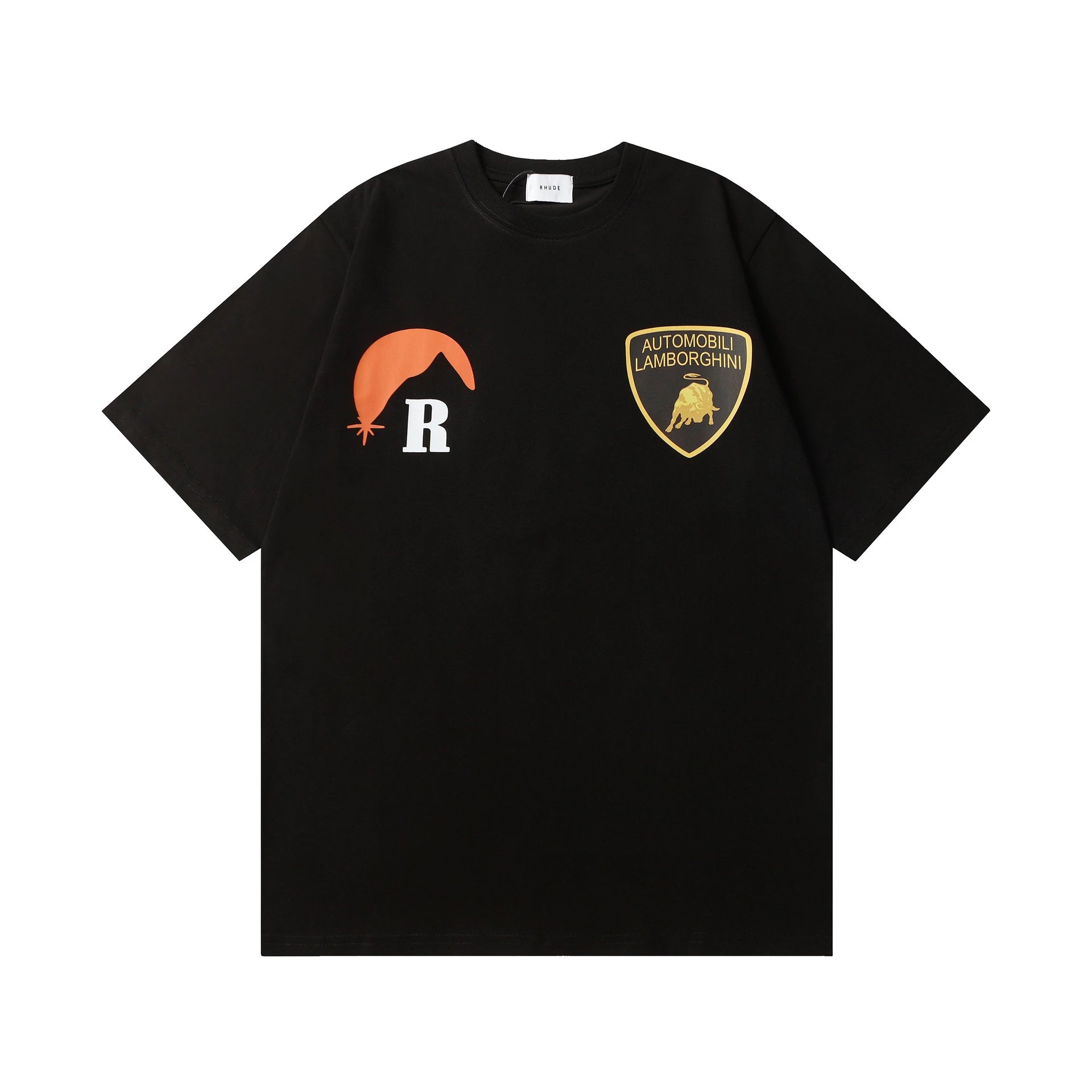 Rhude Sunset Mountain Tee Multi - Gallery Image 4 - Detailed View