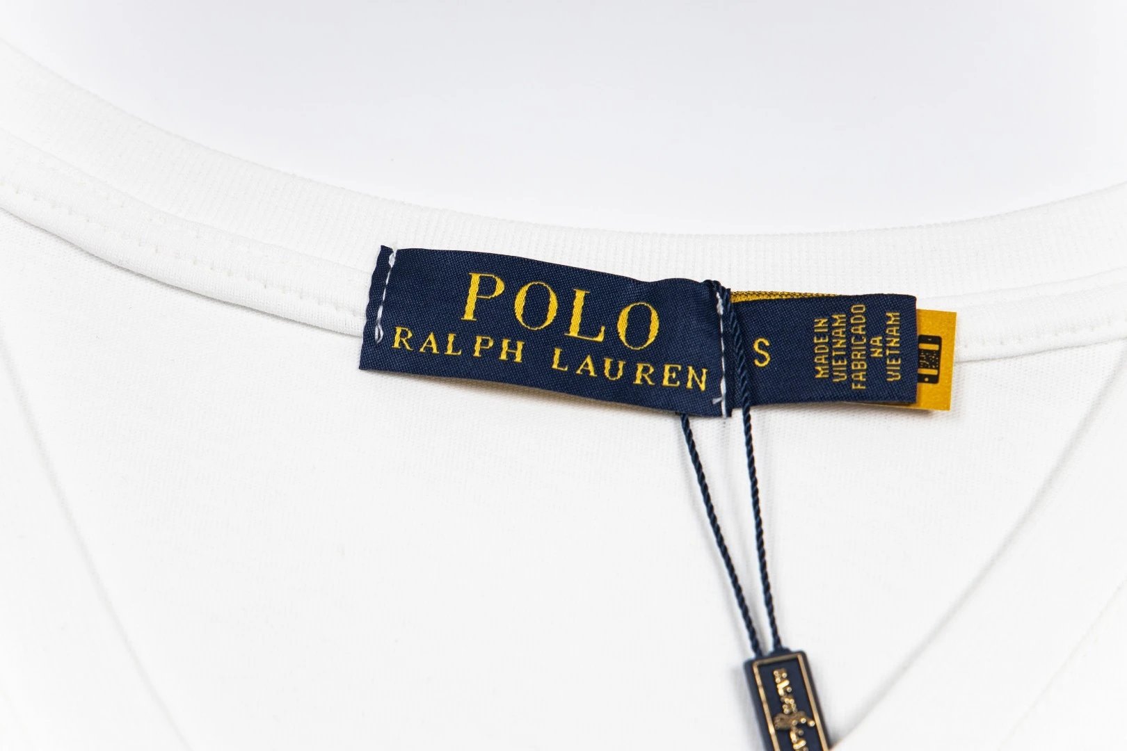 Women's Classic V-Neck Slim Cotton Tee, Jet Black - Gallery Image 6 - Detailed View