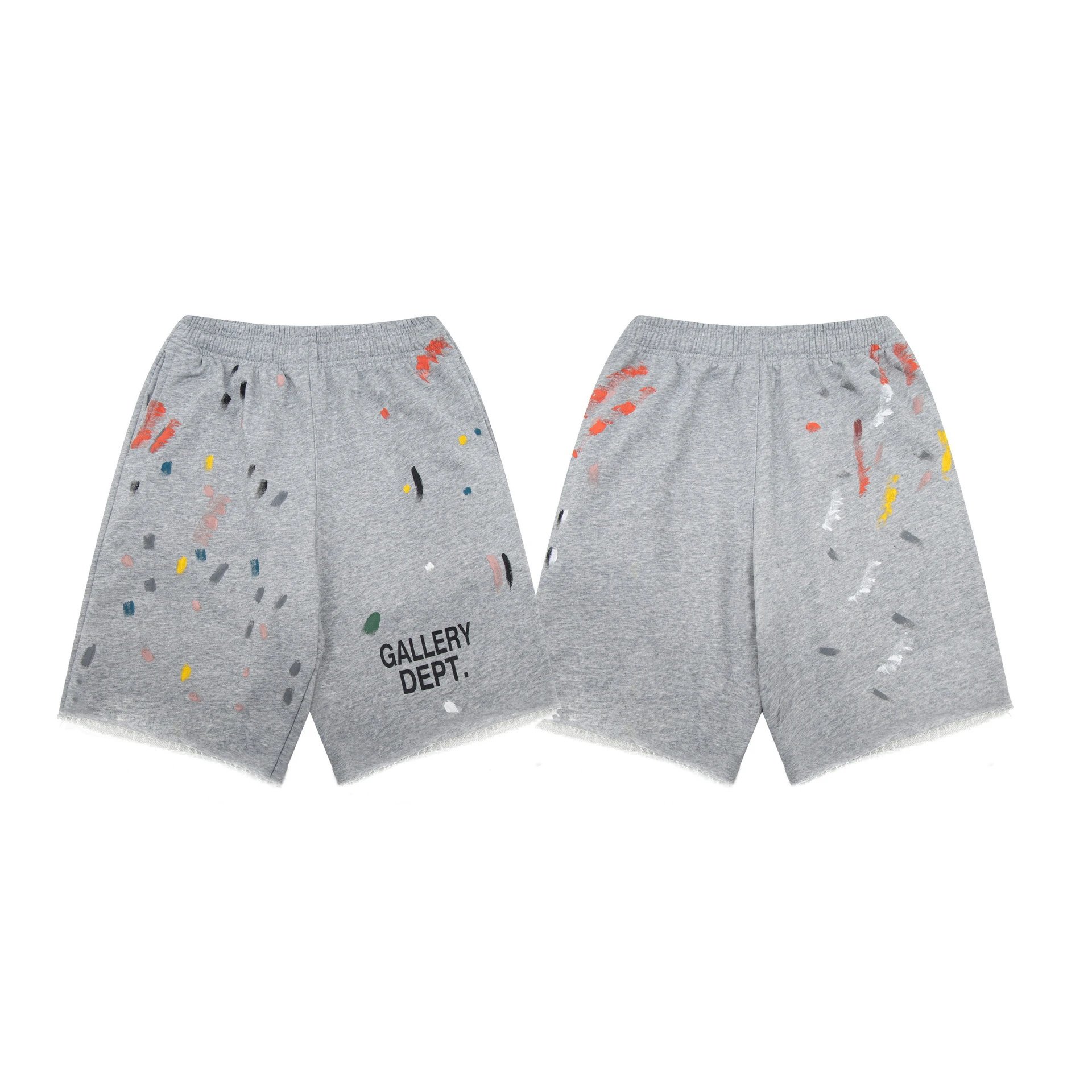 Gallery Dept Paint Shorts Grey - High Quality Product Image - Cnfans
