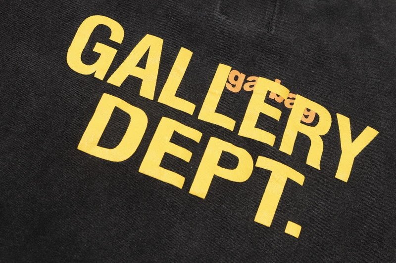 Gallery Dept Vintage Black T-Shirt - Gallery Image 8 - Detailed View