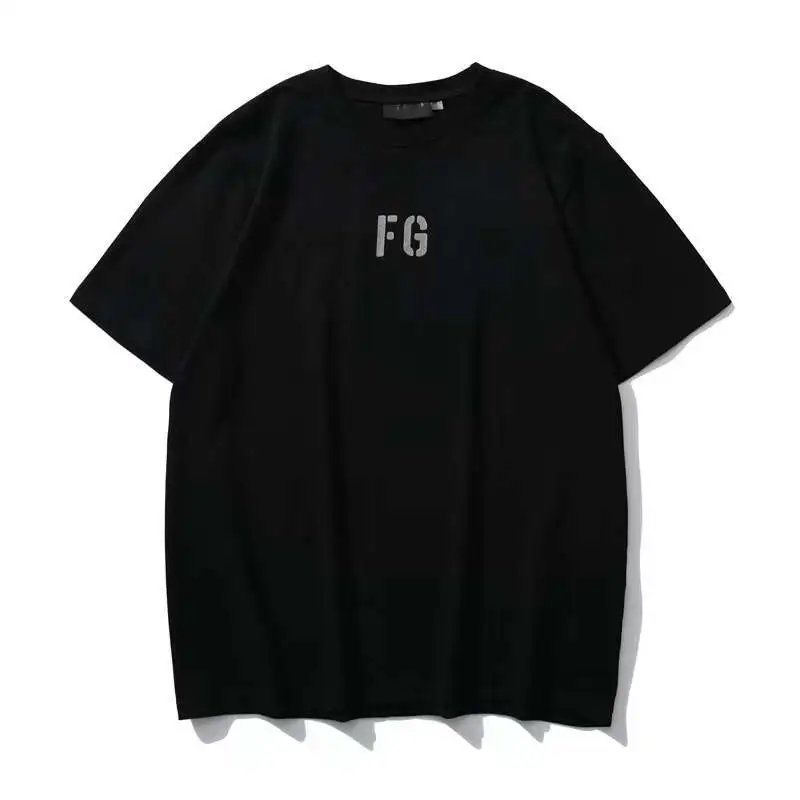 Streetwear Cotton Summer Tee Jet Black - Related Product - Cnfans
