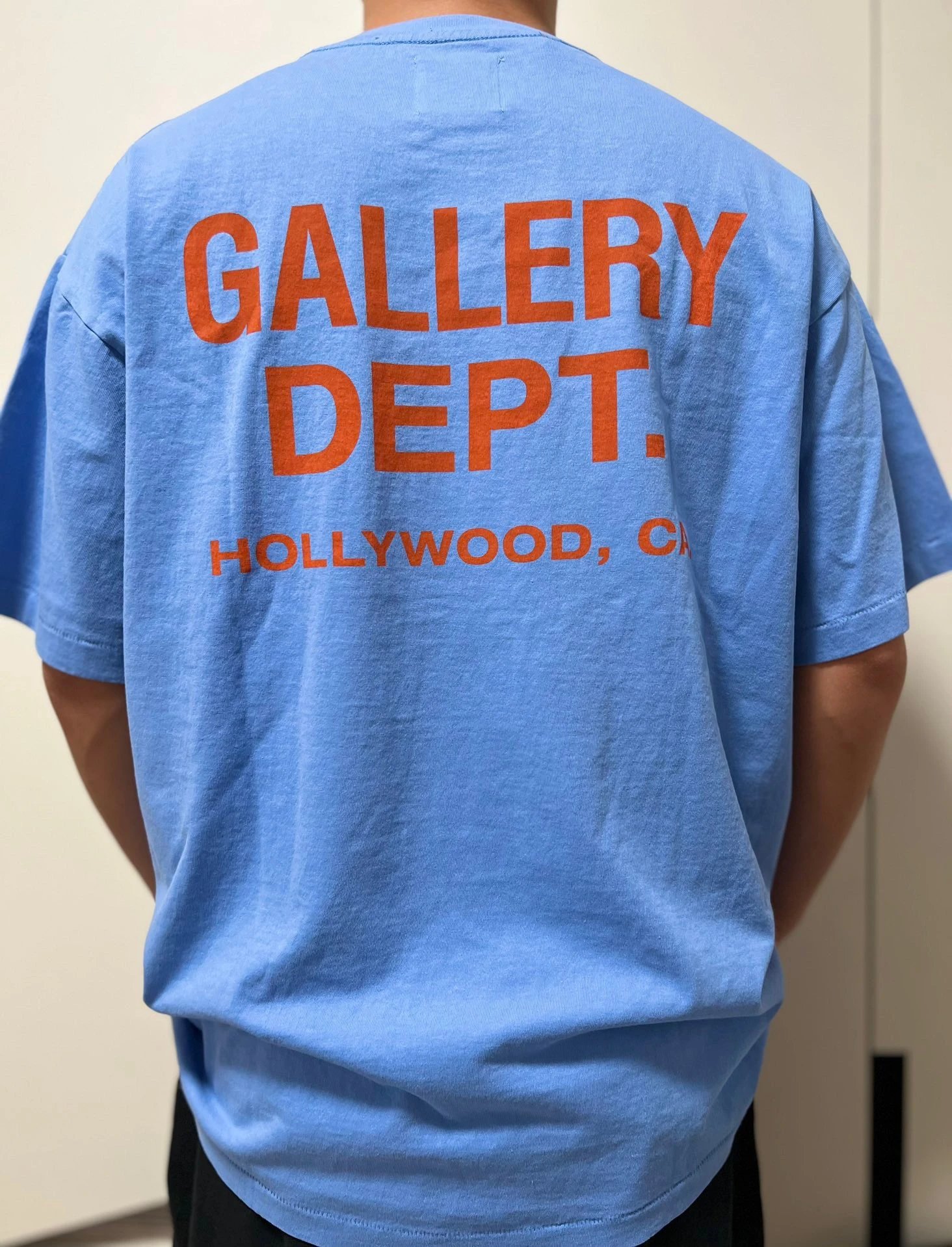 Gallery Dept Blue/White Tee - Gallery Image 10 - Detailed View