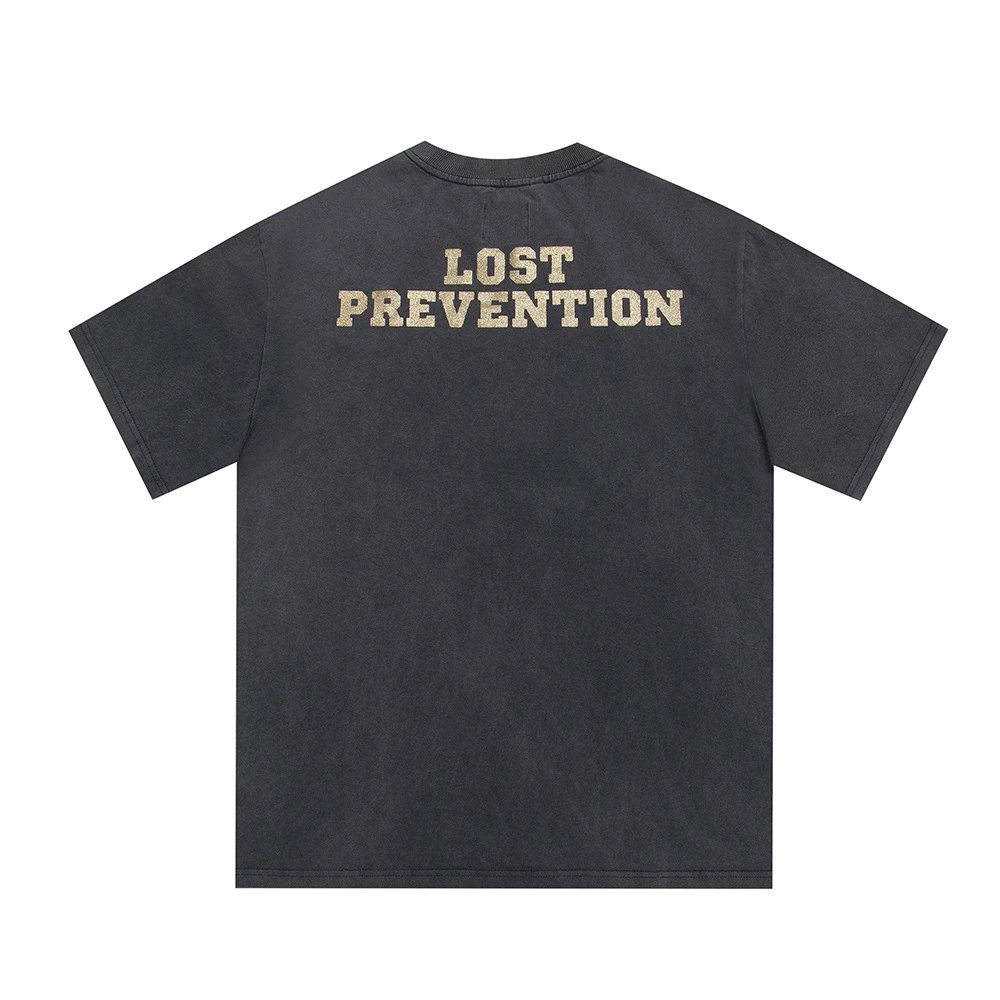 Gallery Dept Black Spiral Tee - Gallery Image 4 - Detailed View