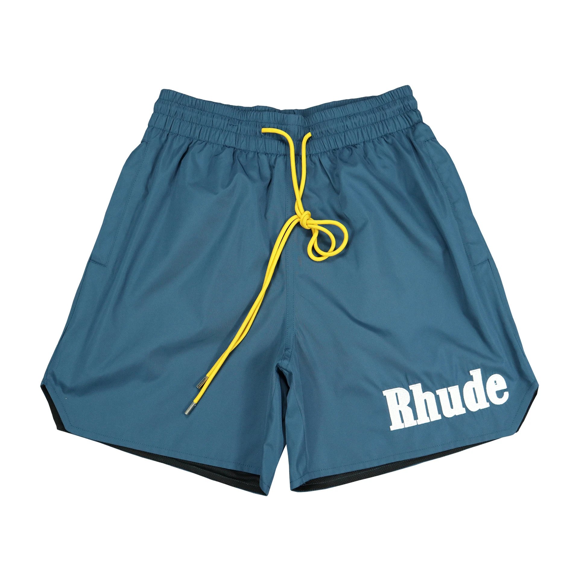 Rhude Embroidered Casual Shorts Multi - Gallery Image 2 - Detailed View