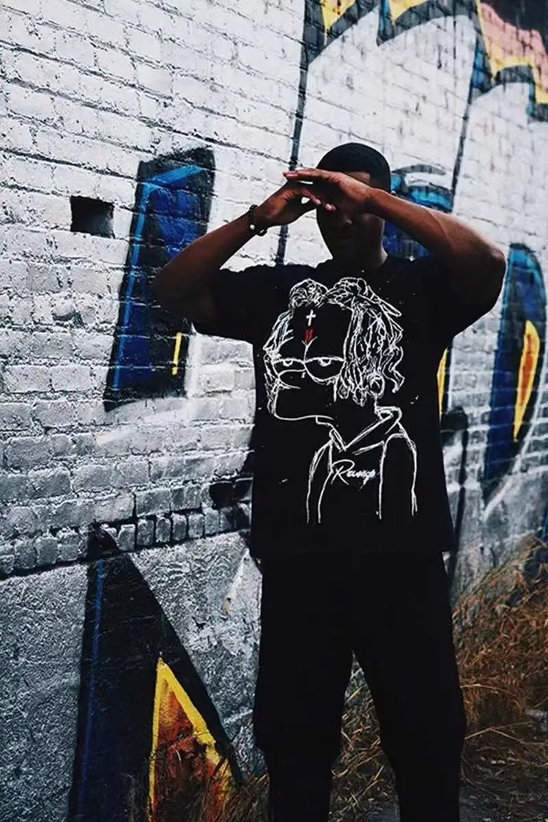 Graphic Short Sleeve Tee Beige - Gallery Image 8 - Detailed View