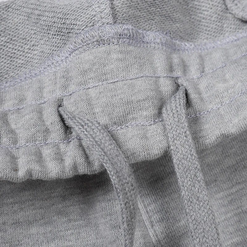 CDG Play Cotton Pants Black Grey - Gallery Image 7 - Detailed View