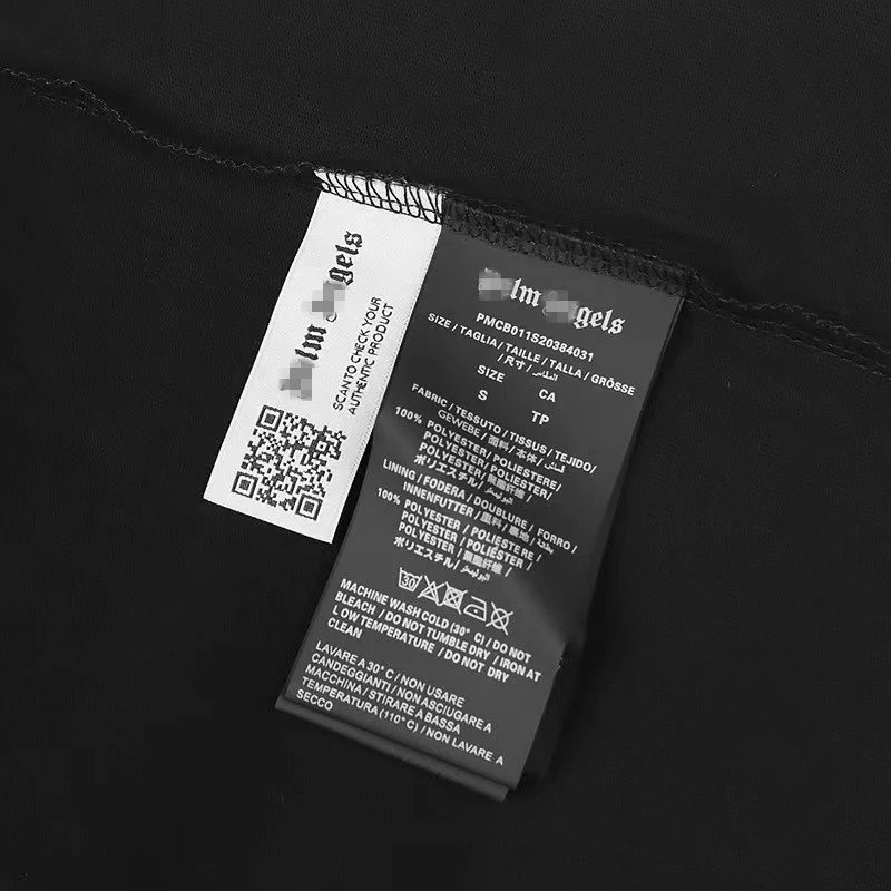 Broken Palm Tree Graphic Cotton Tee Off-White - Gallery Image 11 - Detailed View