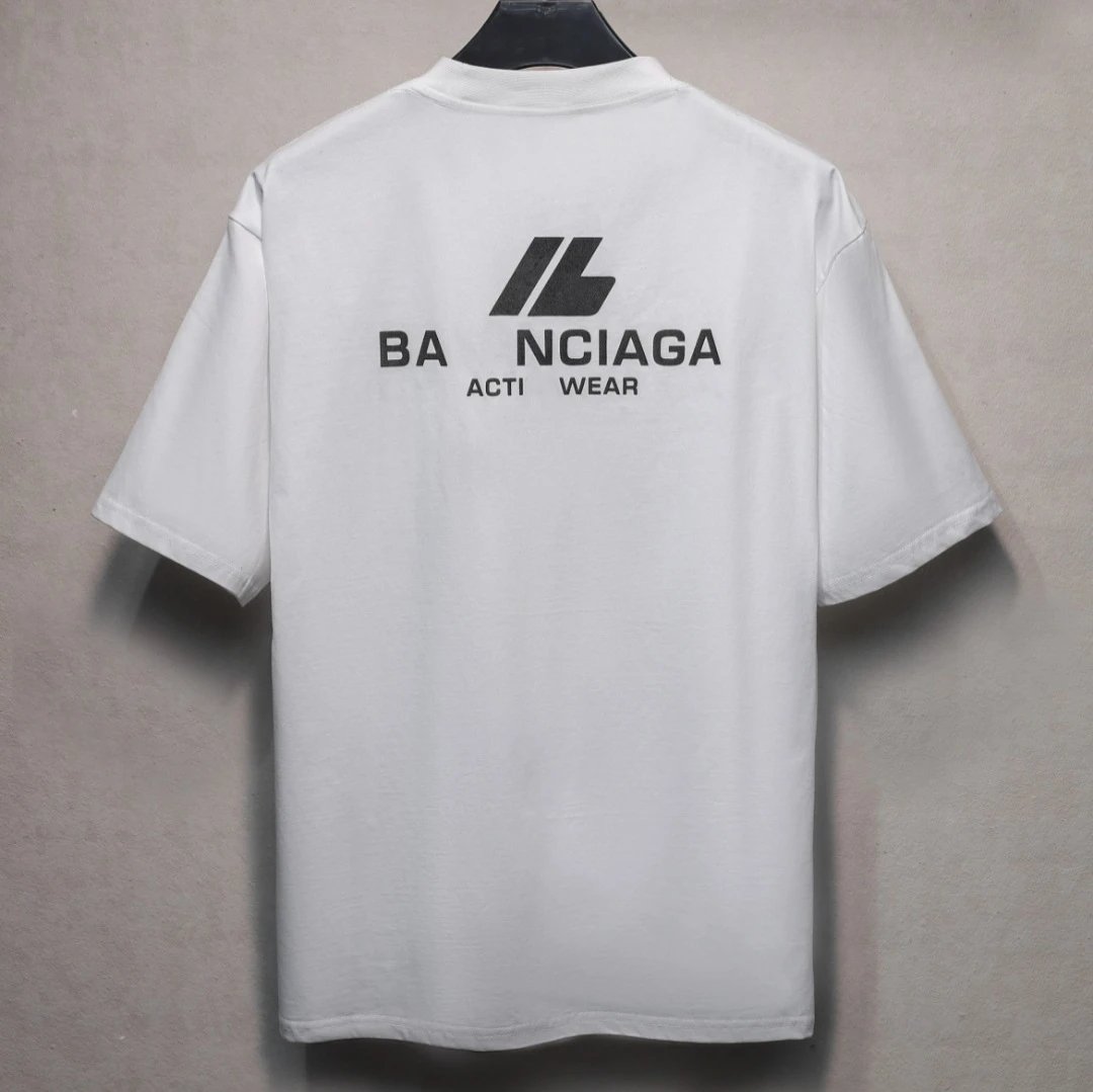 Luxury Unisex Cotton IB Logo Tee, Jet Black - Gallery Image 4 - Detailed View