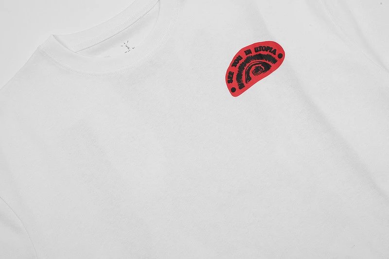 Streetwear 3D Hand Graphic Tee Ivory - Gallery Image 8 - Detailed View
