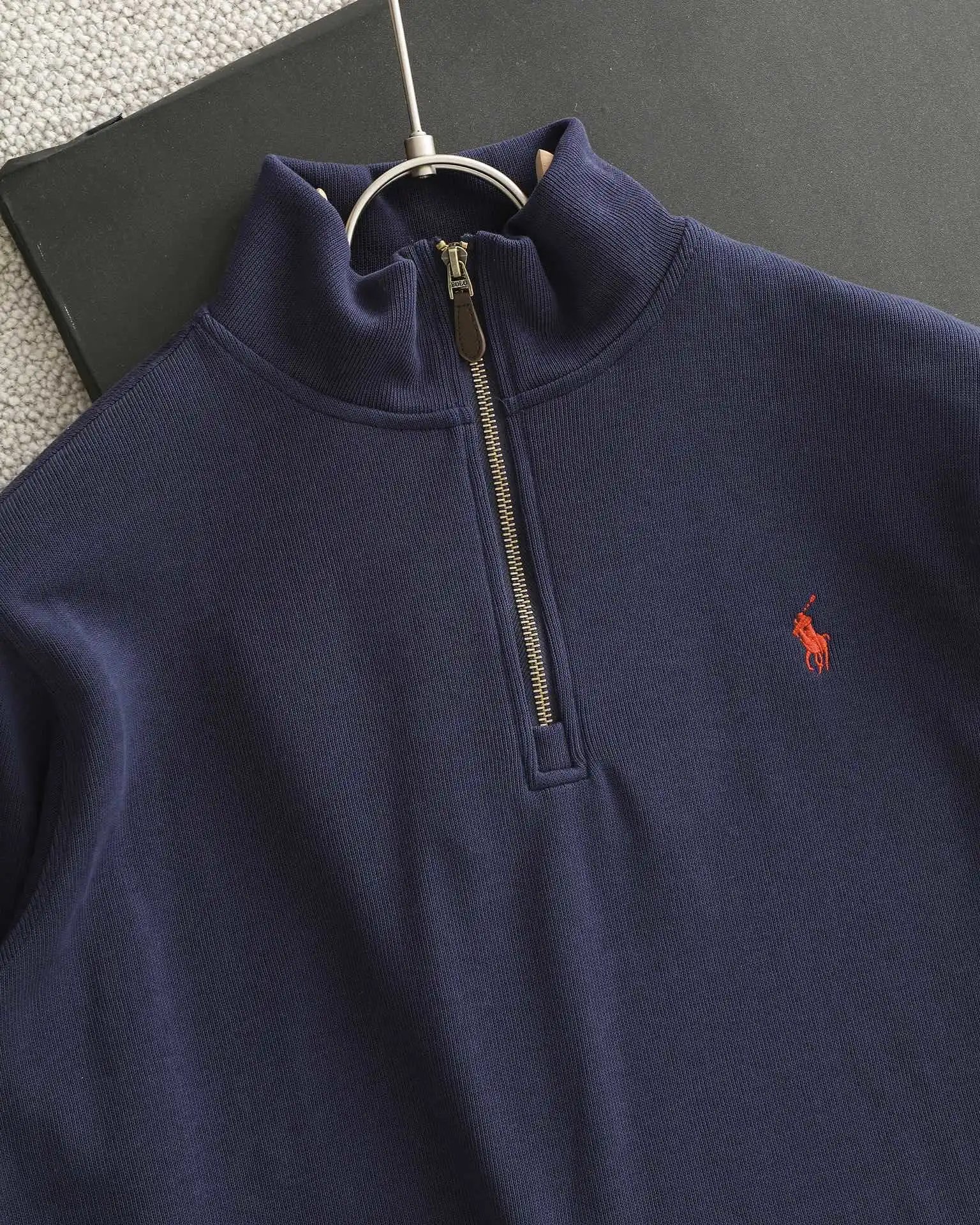 Ralph Lauren Half-Zip Knit Sweater MultiColor - Gallery Image 11 - Detailed View