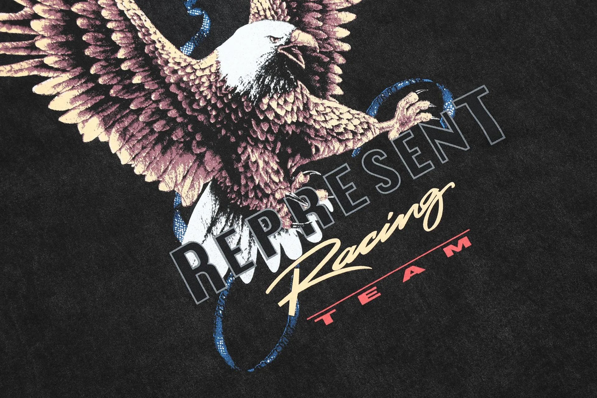 REPRESENT Eagle Graphic Tee Multicolor - Gallery Image 10 - Detailed View