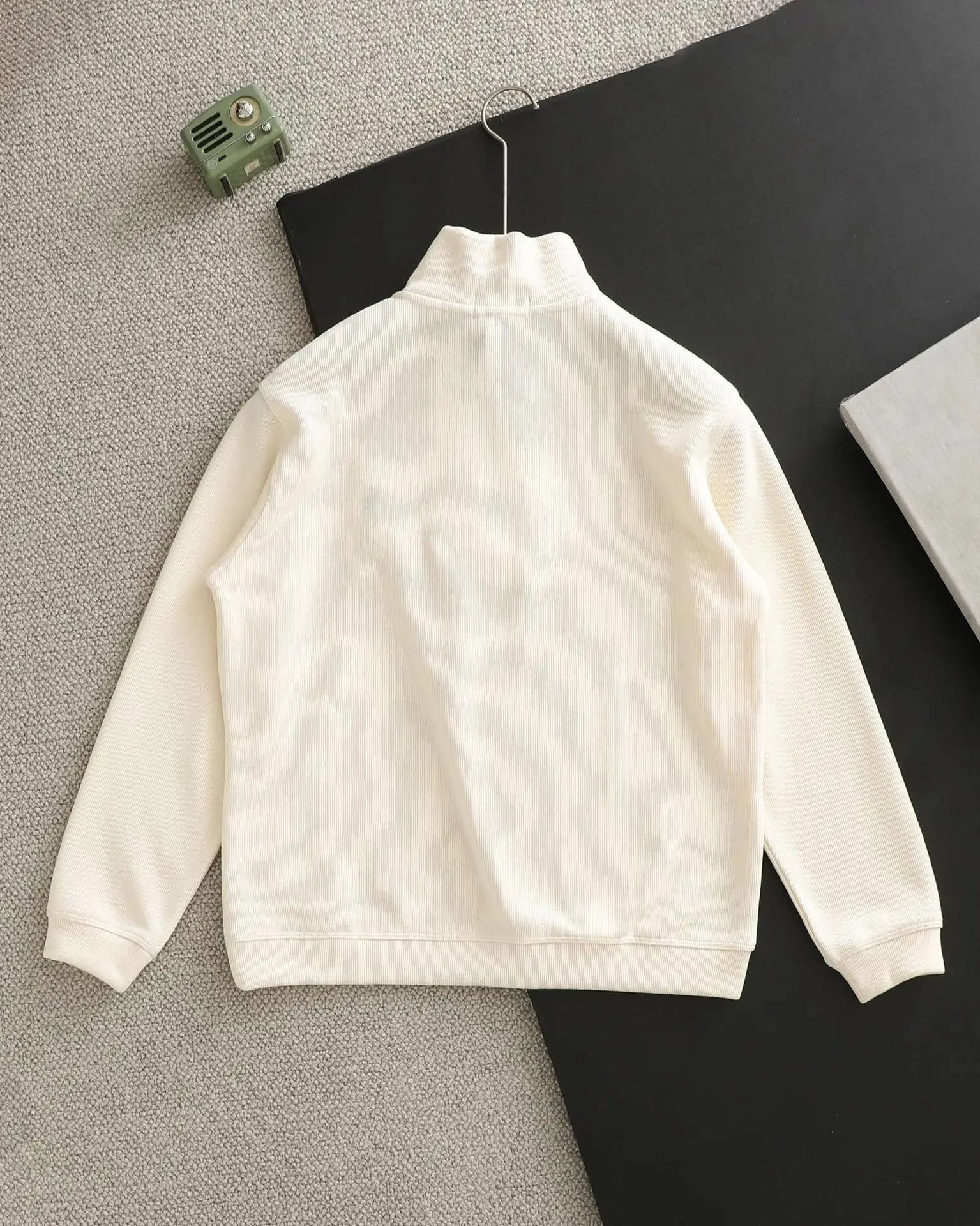 Ralph Lauren Half-Zip Knit Sweater MultiColor - Gallery Image 2 - Detailed View