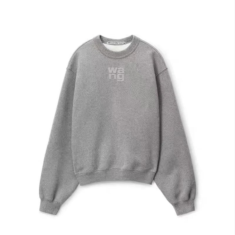 Alexander Wang Glitter Sweatshirt Grey