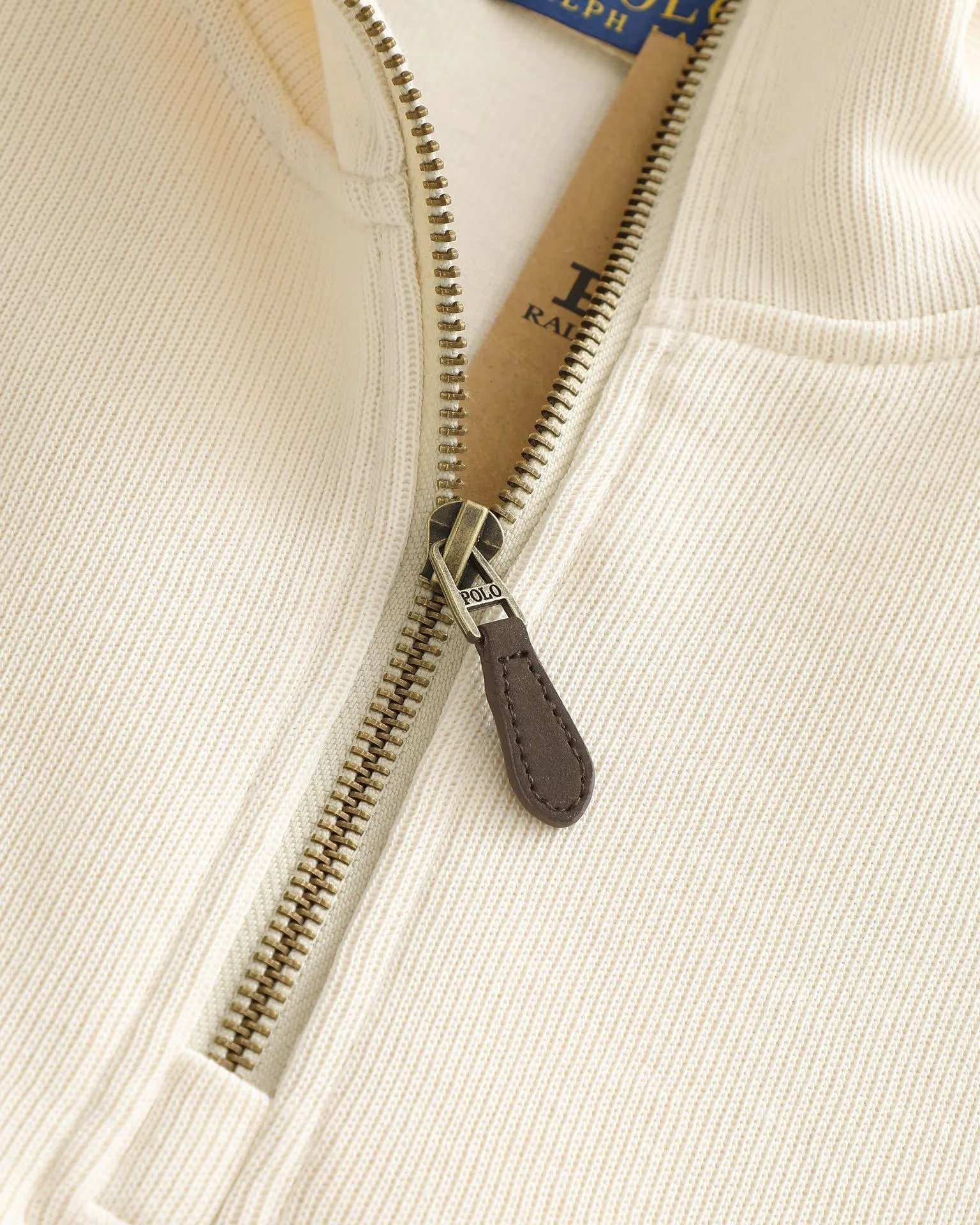 Ralph Lauren Half-Zip Knit Sweater MultiColor - Gallery Image 7 - Detailed View