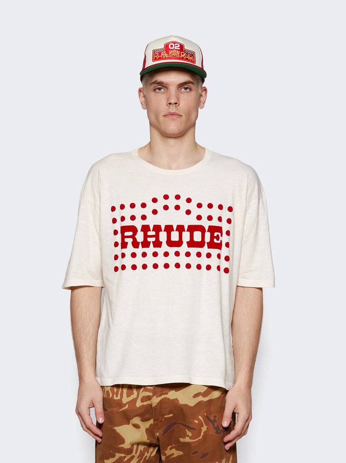 Rhude Racing Graphic Tee Black - Gallery Image 9 - Detailed View