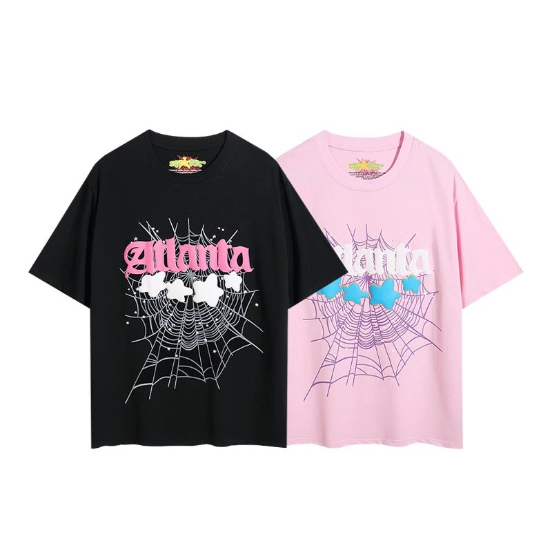 Spider Web Graphic Tee Multi-color - Gallery Image 5 - Detailed View