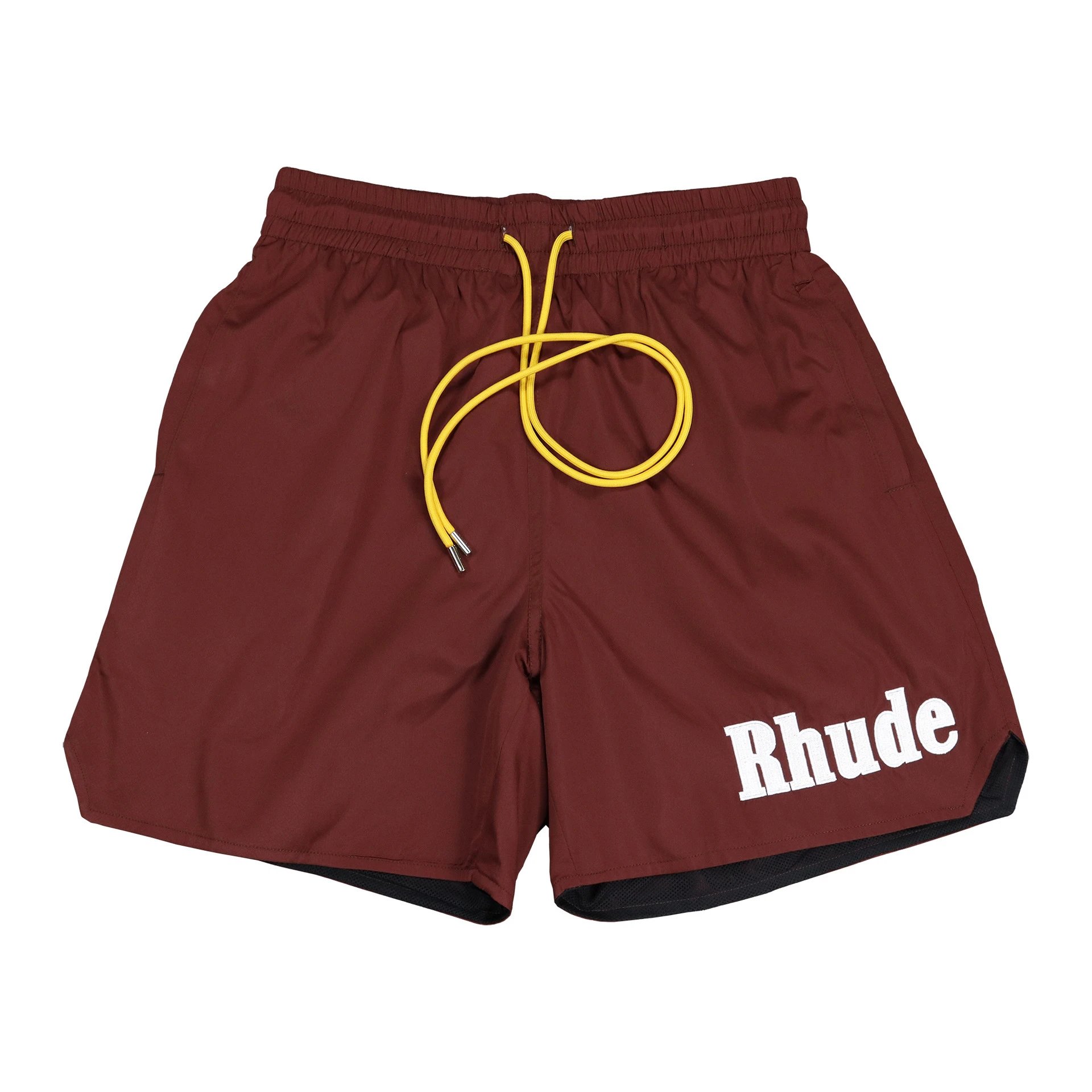 Rhude Embroidered Casual Shorts Multi - Gallery Image 4 - Detailed View