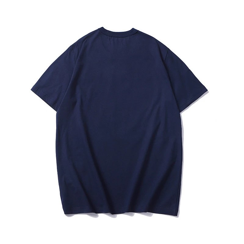 Comme des Garçons PLAY T-Shirt Navy - Gallery Image 2 - Detailed View