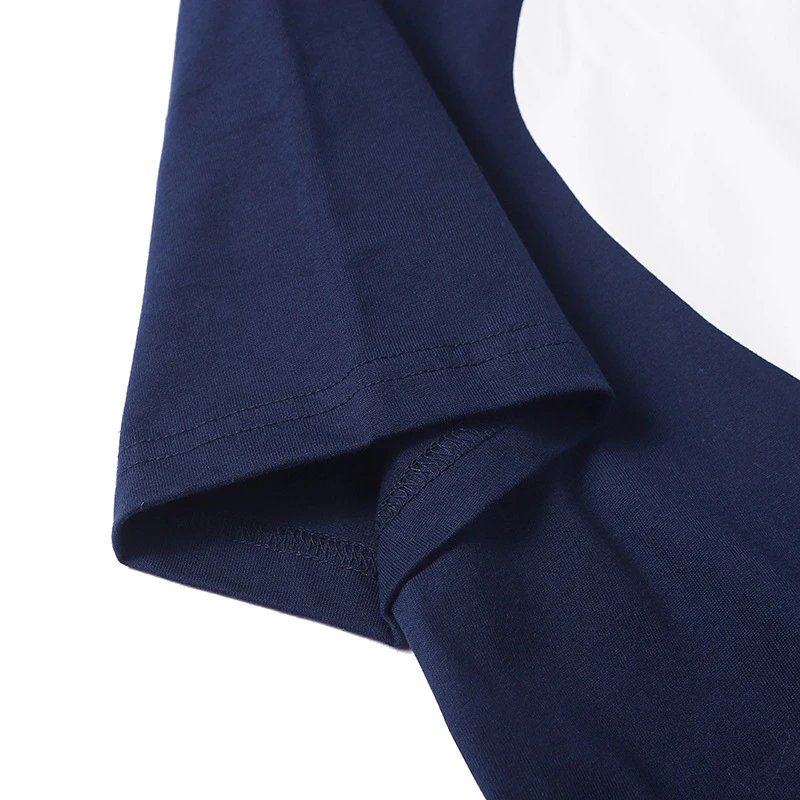 Comme des Garçons PLAY T-Shirt Navy - Gallery Image 11 - Detailed View