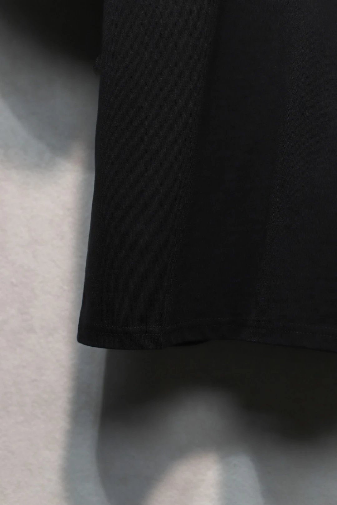 Casual Cotton T-Shirt Unisex Tee Shirt, Ivory - Gallery Image 7 - Detailed View