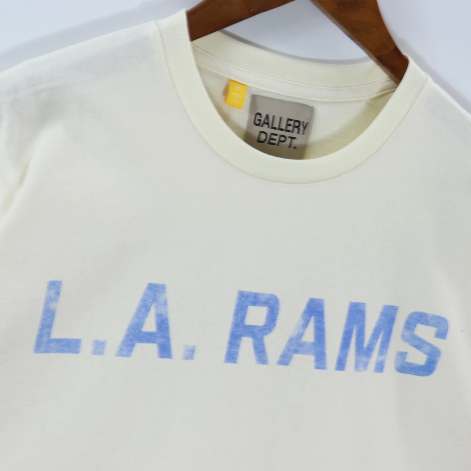 Gallery Dept Gold Letter T-shirt Multicolor - Gallery Image 9 - Detailed View