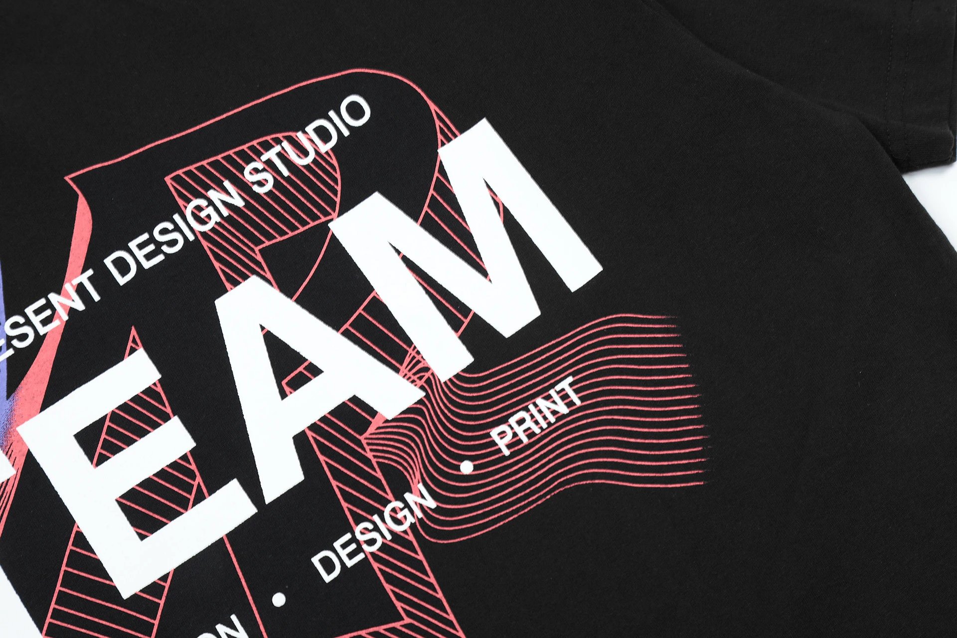 Represent Graphic Tee Black - Gallery Image 12 - Detailed View