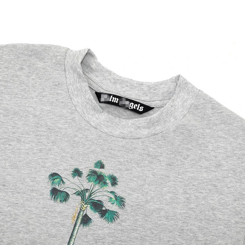 Streetwear Tree Print Tee Ash Grey - Gallery Image 4 - Detailed View
