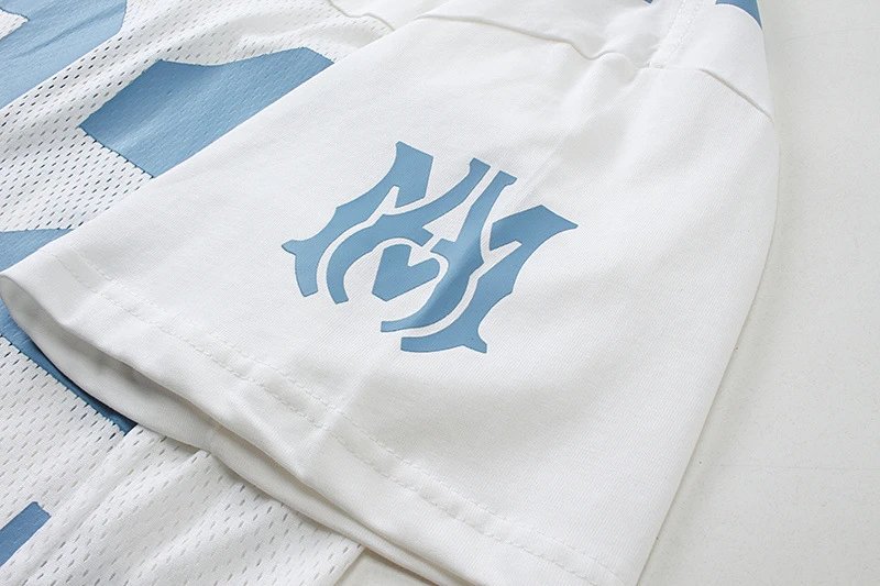 AMIRI Mesh Jersey T-Shirt Multicolor - Gallery Image 11 - Detailed View