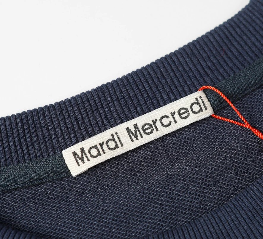 K-Fashion Daisy Print Terry Crewneck Pullover Alabaster - Gallery Image 12 - Detailed View