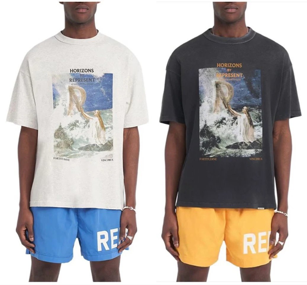 Represent Horizons Retro T-shirt - Gallery Image 4 - Detailed View