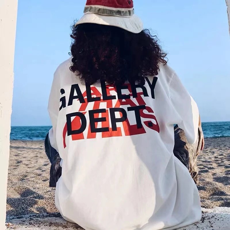 Gallery Dept Fire Letter Tee Multicolor - Gallery Image 7 - Detailed View