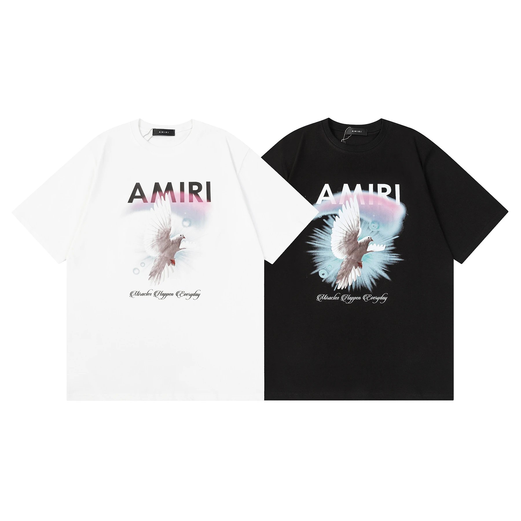 Amiri Eagle Graphic T-Shirt White - Gallery Image 2 - Detailed View