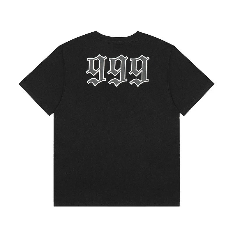 Hip-Hop Graphic Tee Ebony - Gallery Image 5 - Detailed View