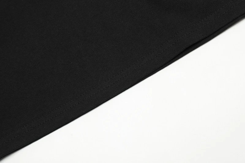 Hip-Hop Graphic Tee Ebony - Gallery Image 11 - Detailed View