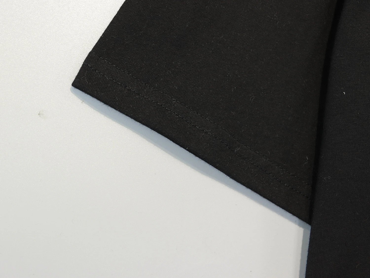 Graffiti Star Print Streetwear Tee Black - Gallery Image 11 - Detailed View