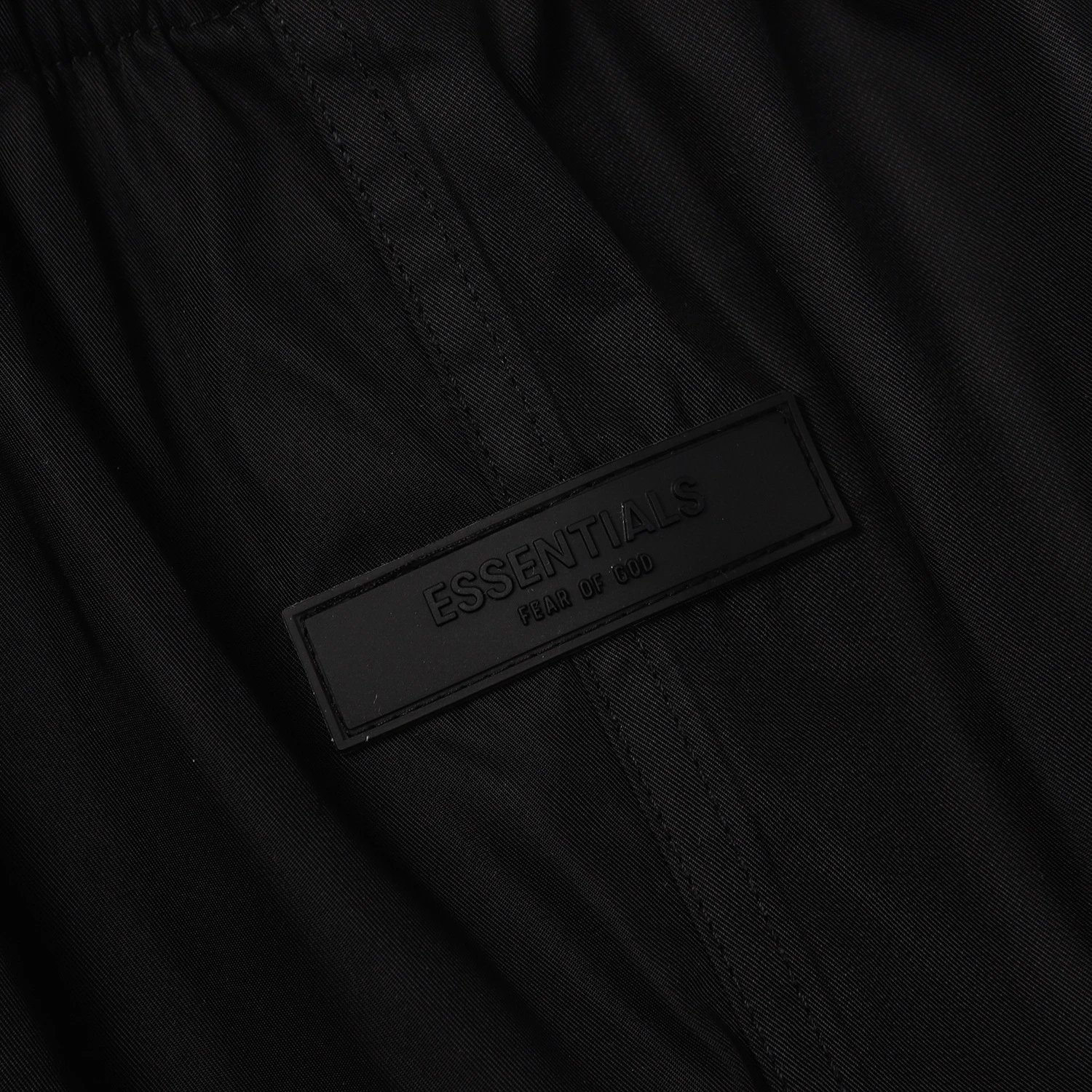 High-Street Quick-Dry Shorts Ebony - Gallery Image 8 - Detailed View