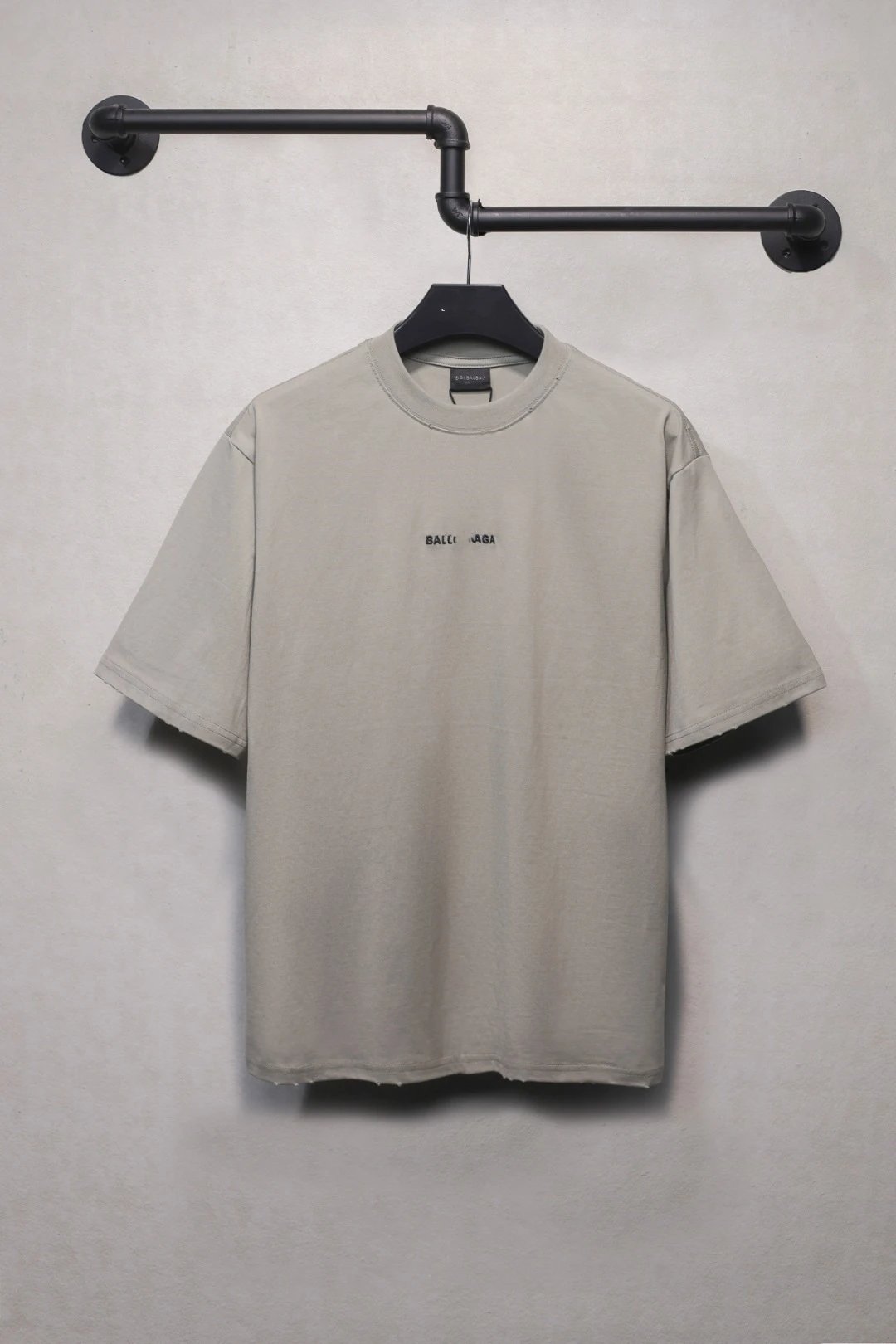 25SS Unisex Oversized Embroidered T-Shirt, Desert Sage - High Quality Product Image - Cnfans