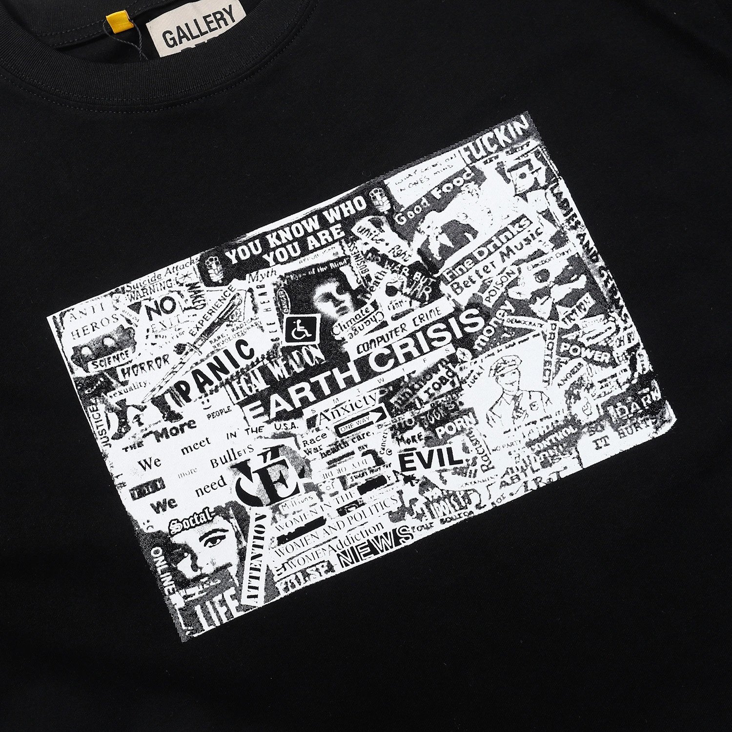 Gallery Dept Comic Print T-Shirt Multi - Gallery Image 9 - Detailed View