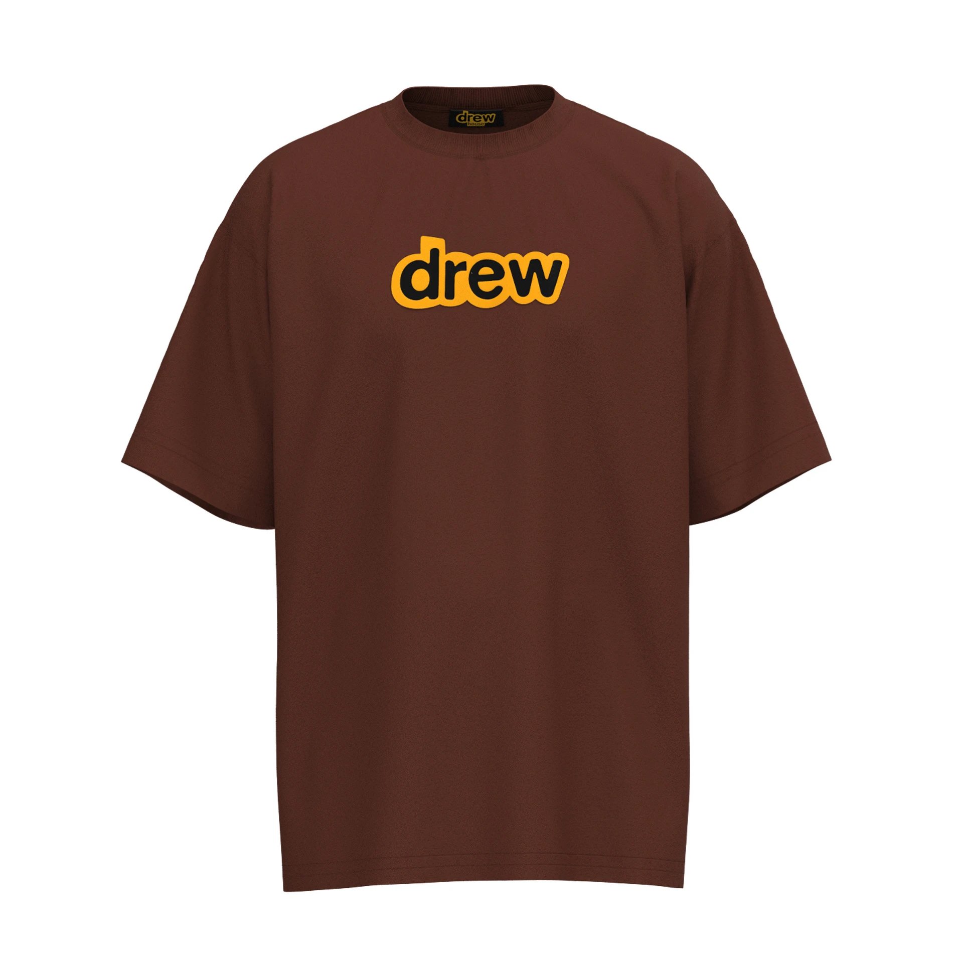 Streetwear Cotton Loose Fit Graphic Tee Chestnut Brown - Related Product - Cnfans
