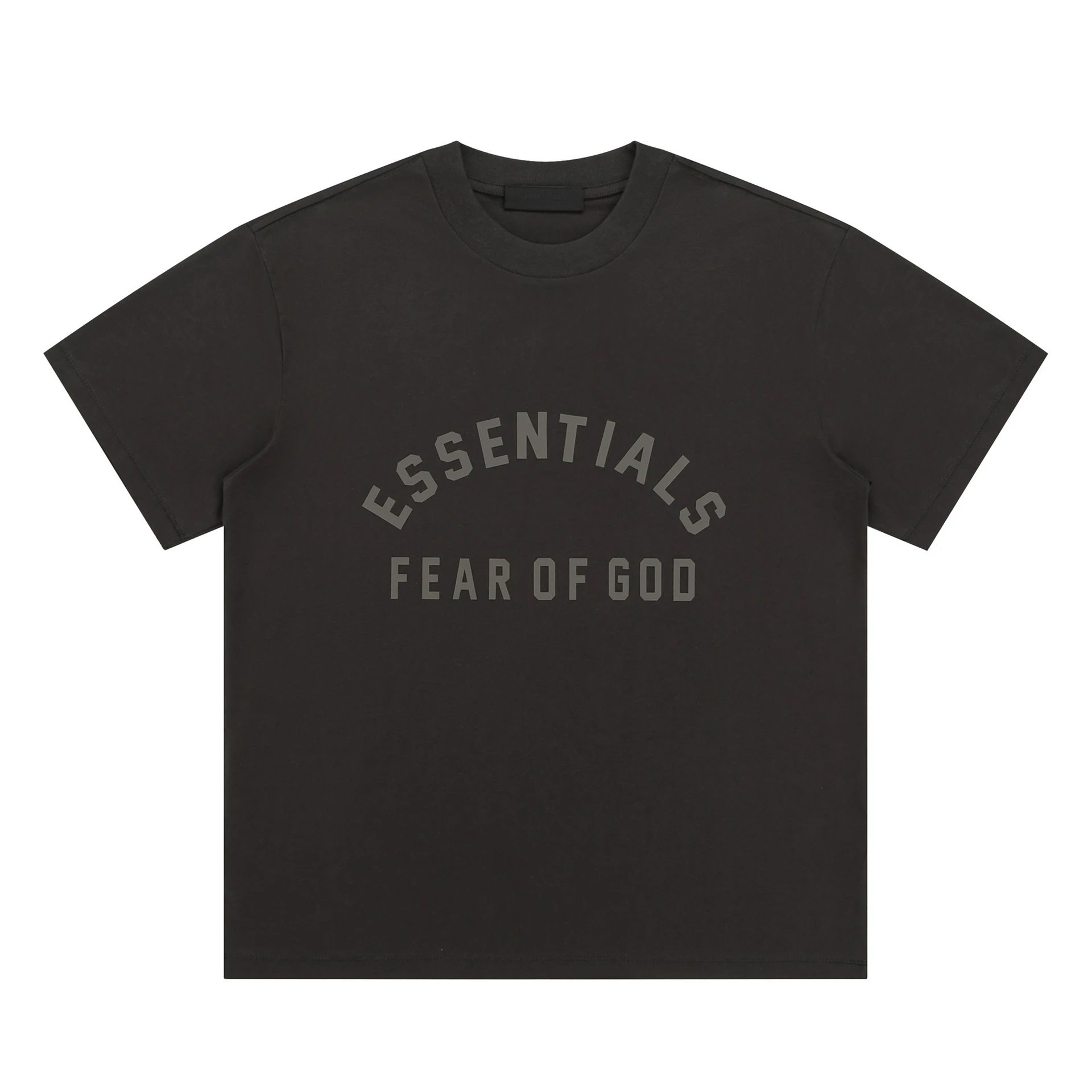 Street Cotton Blend Tee Unisex Relaxed Fit Top-Onyx - Essentials - Cnfans - $20.97