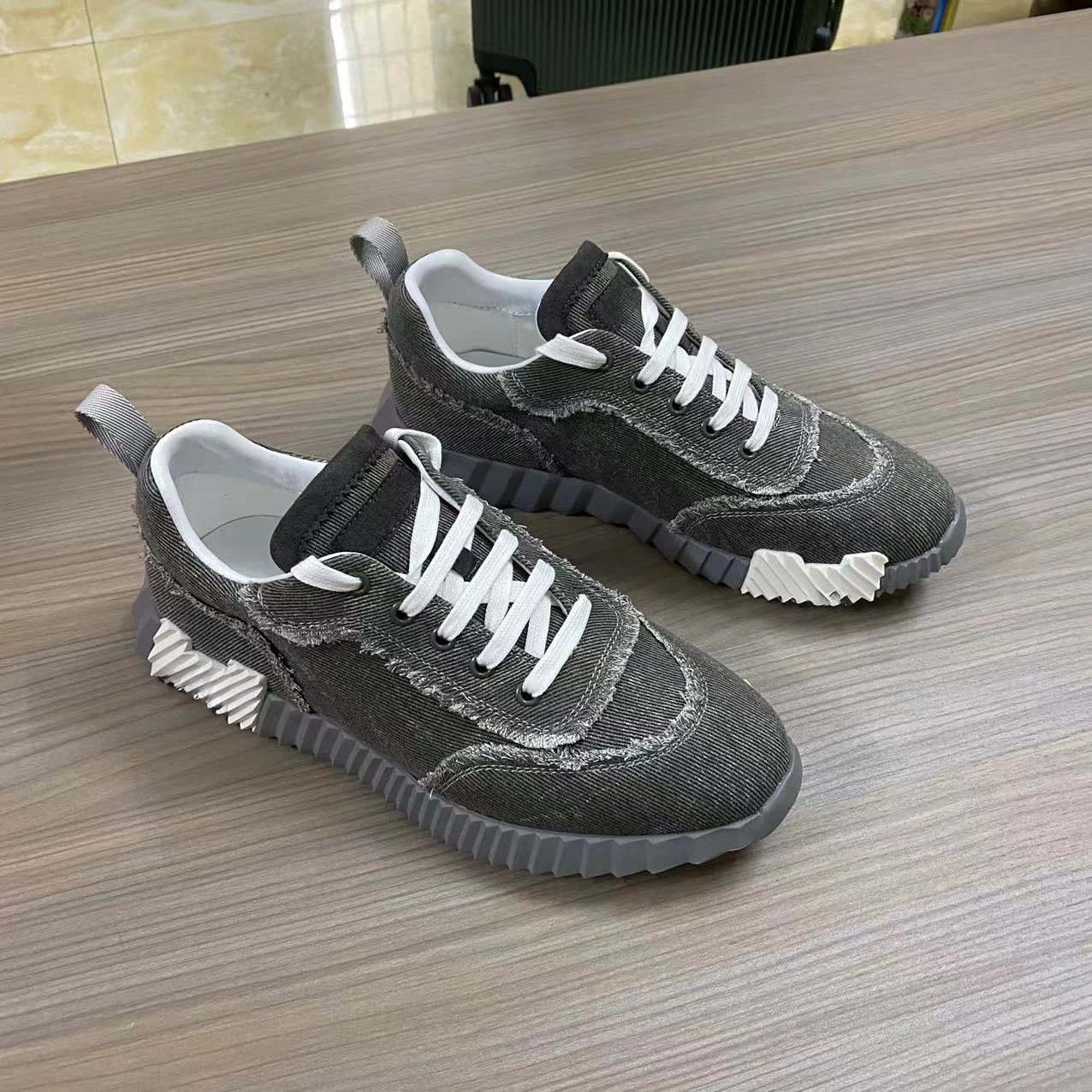5 light grey denim fabric