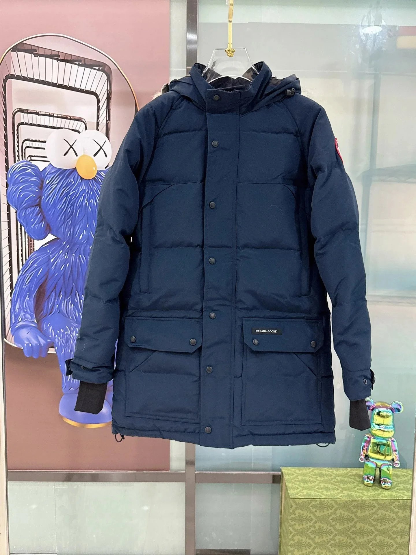 Canada Goose Vests Quilted puffer vest with stand collar and patch pockets — 16