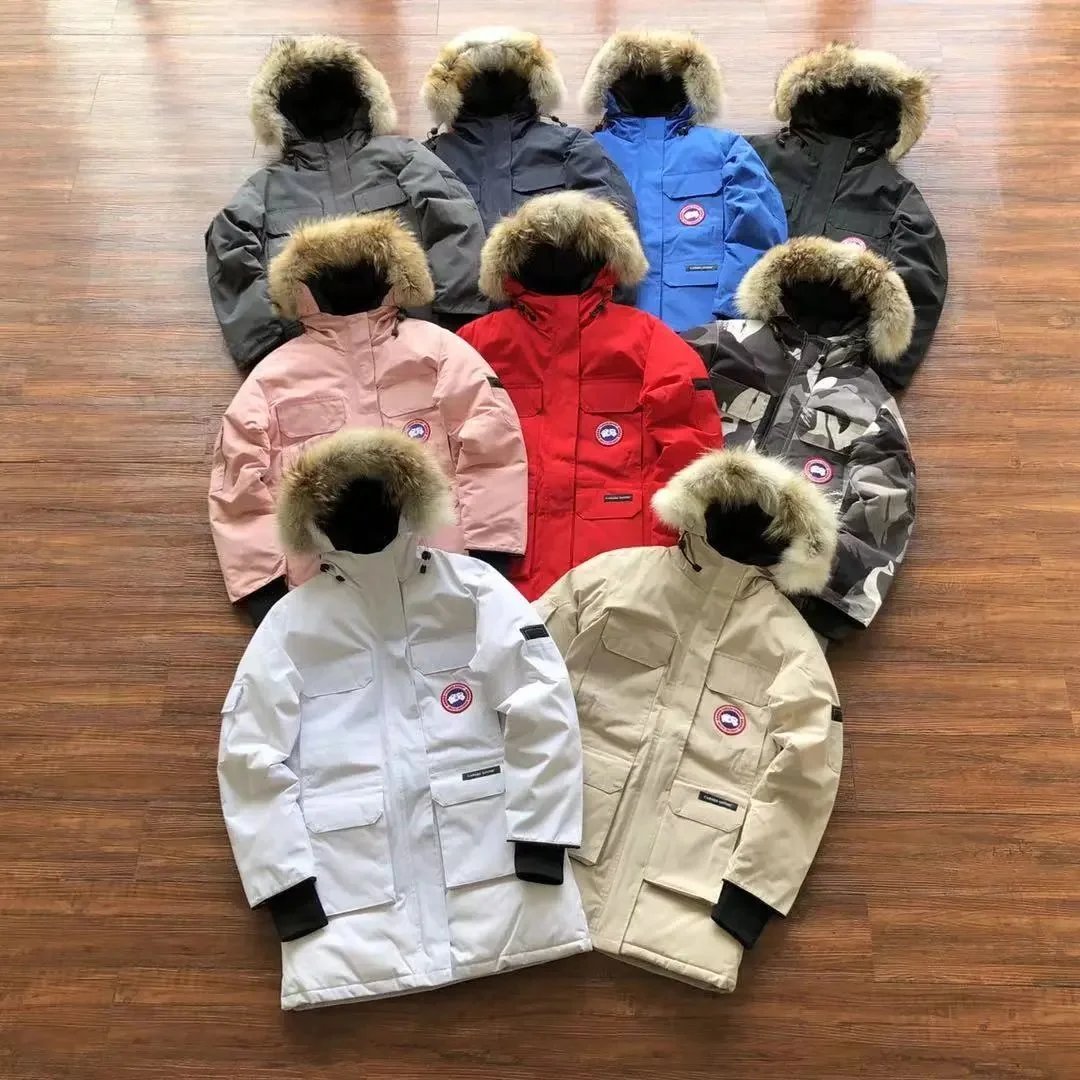 Canada Goose Down Jackets Fur-Trim Hooded Parka image 2