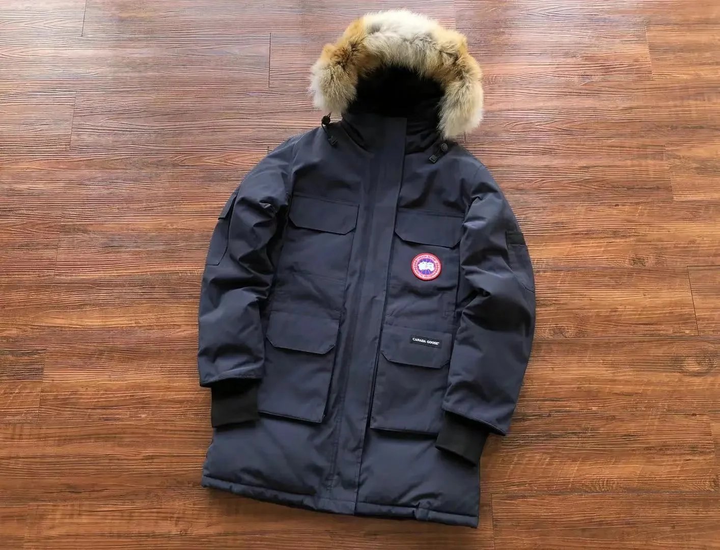 Canada Goose Down Jackets Fur-Trim Hooded Parka — 03