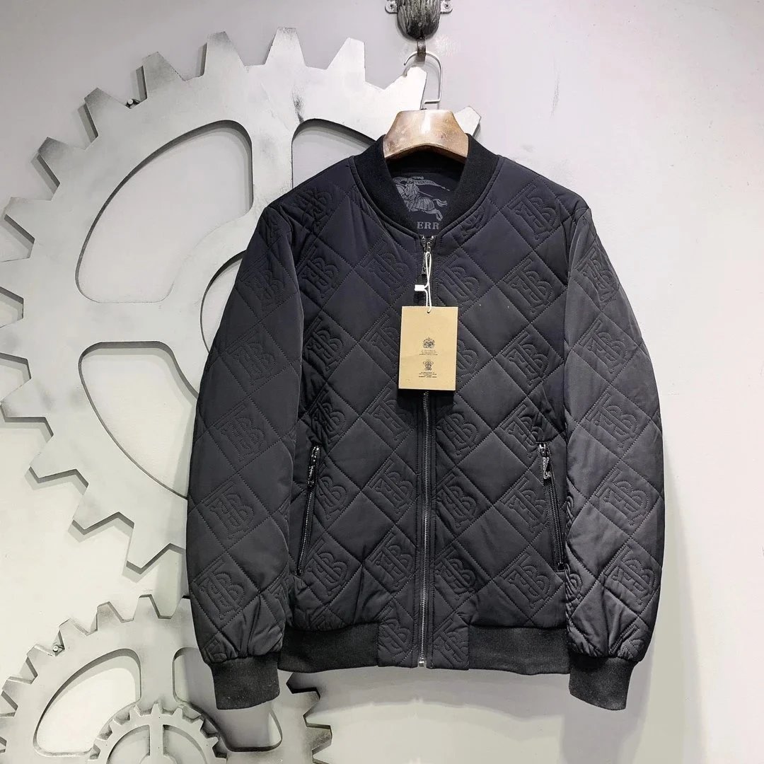 Burberry Down Jackets Quilted hooded puffer jacket — 07