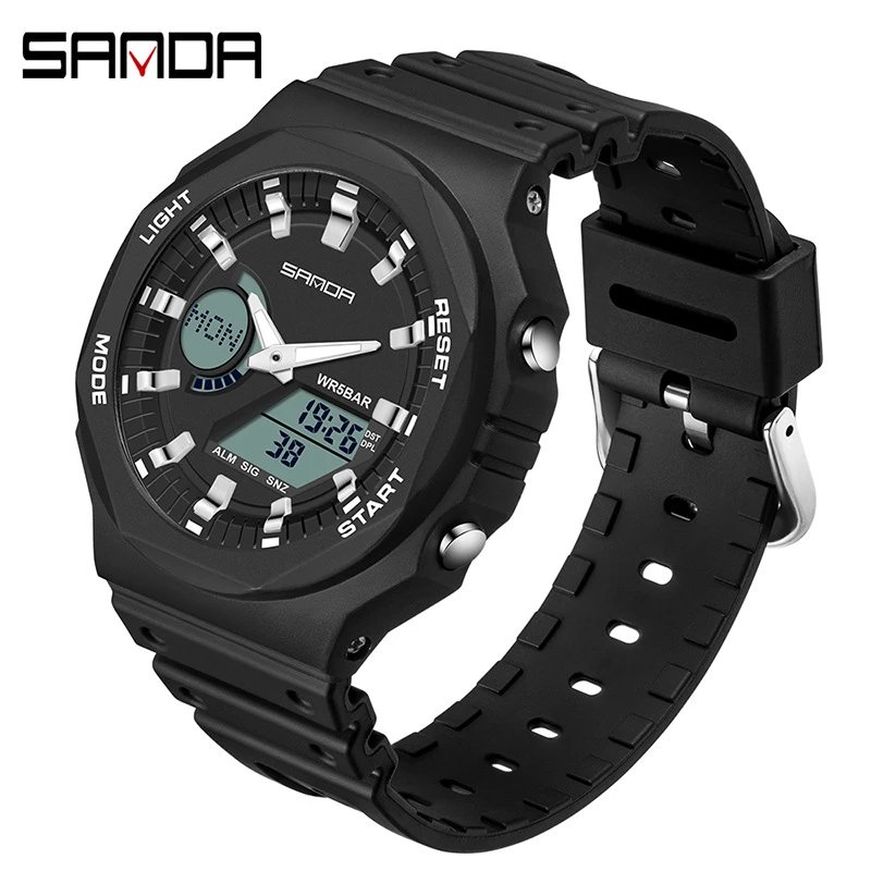 SANDA Watches Analog-Digital Sports Watch image 5