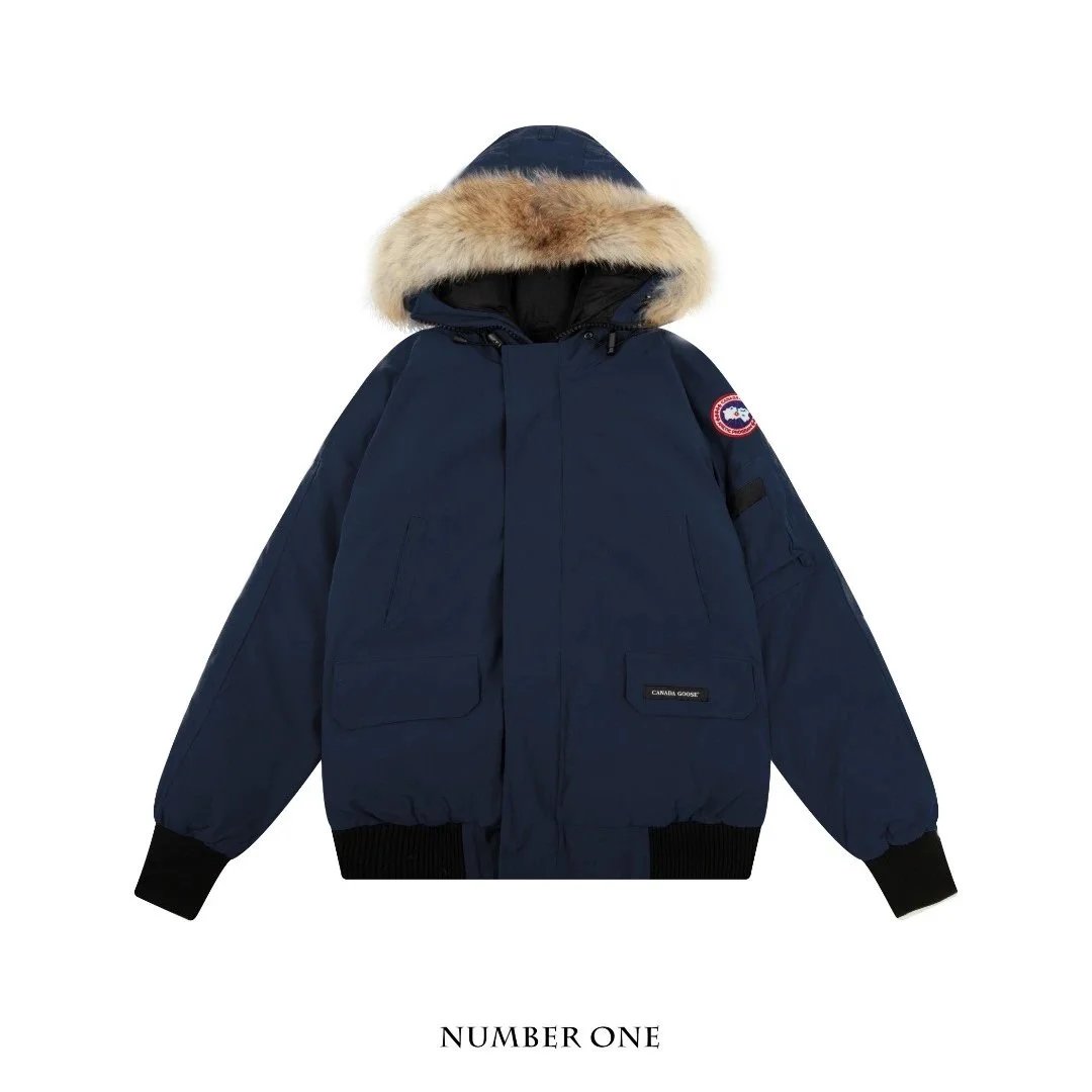 Canada Goose Down Jackets Hooded Parka with Fur Trim — 15