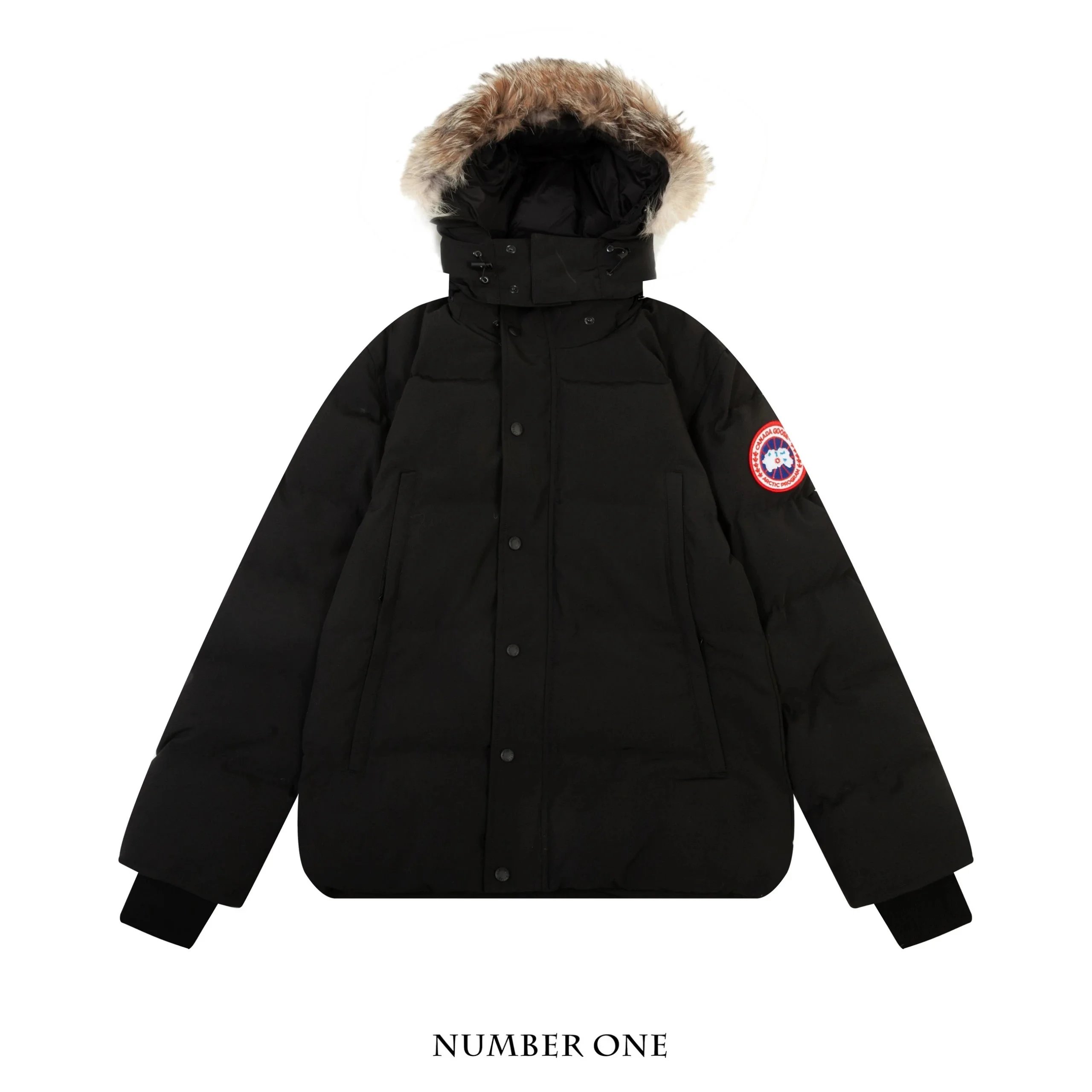 Canada Goose Down Jackets Hooded Parka with Fur Trim — 28