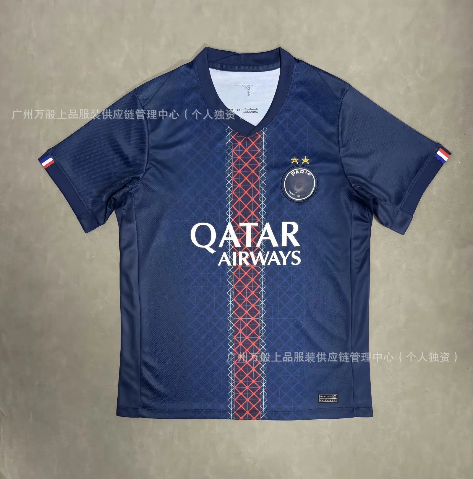 Paris Saint-Germain Football Jerseys Club jersey — Paris home to the Champions League(2 Star embroidery stars)
