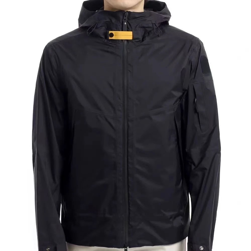 Parajumpers Down Jackets Hooded quilted puffer jacket with yellow neck strap image 4